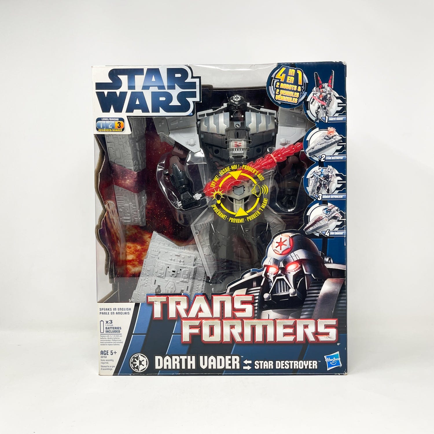 Star Wars Transformers Darth Vader 輸入品 Darth Vader to