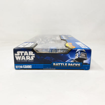 Vintage Hasbro Star Wars Mid MOC Defend Kamino Battle Pack – Hasbro Star Wars The Clone Wars (2010)