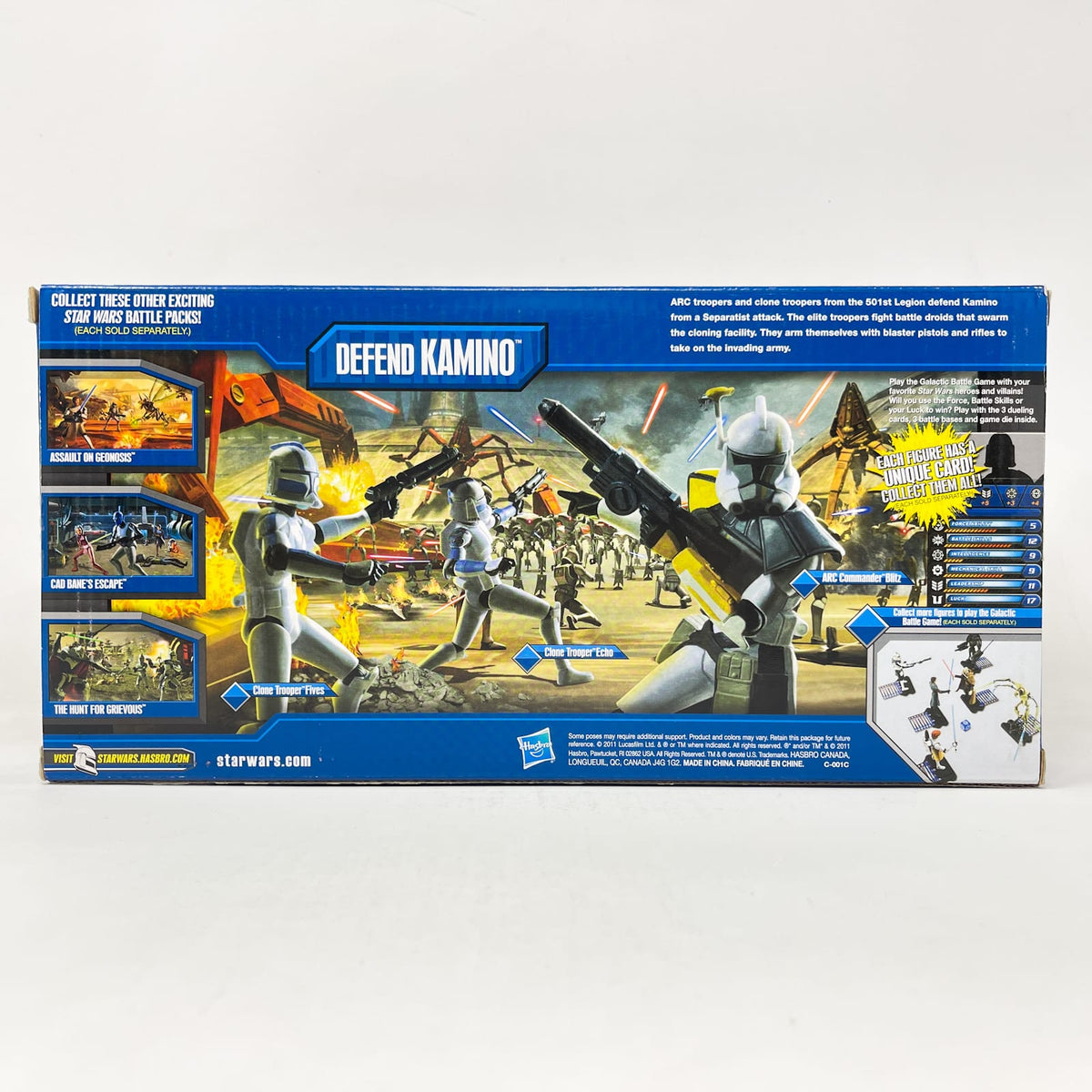 Vintage Hasbro Star Wars Mid MOC Defend Kamino Battle Pack – Hasbro Star Wars The Clone Wars (2010)