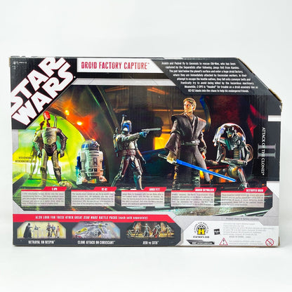 Vintage Hasbro Star Wars Mid MOC Droid Factory Capture Battle Pack - Hasbro 30th Anniversary Collection 3.75"