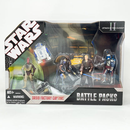 Vintage Hasbro Star Wars Mid MOC Droid Factory Capture Battle Pack - Hasbro 30th Anniversary Collection 3.75"