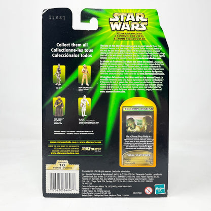 Vintage Hasbro Star Wars Mid MOC Ellorrs Madak (Fan's Choice #1) - Hasbro Power of the Jedi POTJ (2001)