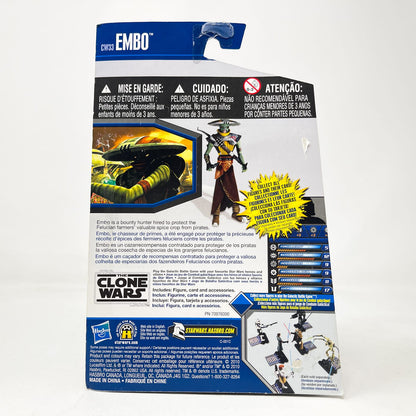 Vintage Hasbro Star Wars Mid MOC Embo CW33- Hasbro The Clone Wars (2010)