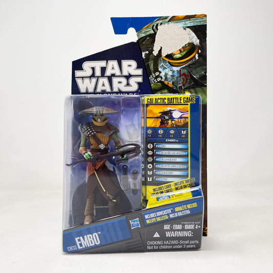 Vintage Hasbro Star Wars Mid MOC Embo CW33- Hasbro The Clone Wars (2010)