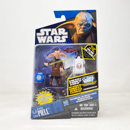 Vintage Hasbro Star Wars Mid MOC Even Piell CW58 - Hasbro Clone Wars 2010