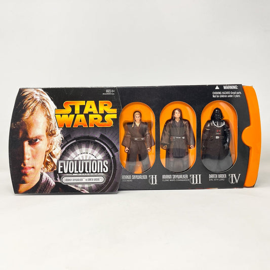 Vintage Hasbro Star Wars Mid MOC Evolutions Anakin Skywalker to Darth Vader Box Set - Hasbro Saga Legends