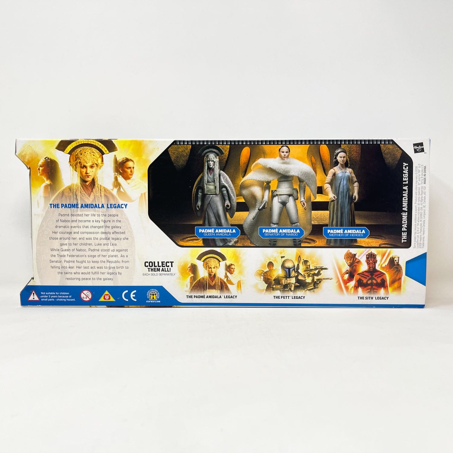 Star Wars The Padmé Amidala Legacy 3体 Evolutions The Padme Amidala Collection Box Set - Hasbro Saga