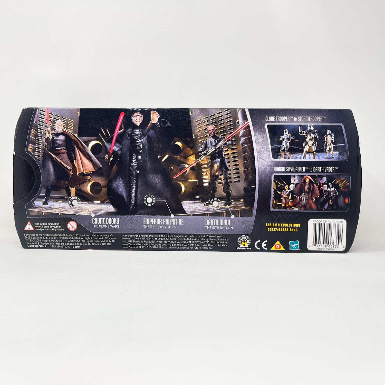 Vintage Hasbro Star Wars Mid MOC Evolutions The Sith Box Set - Hasbro Saga Legends Battle Pack