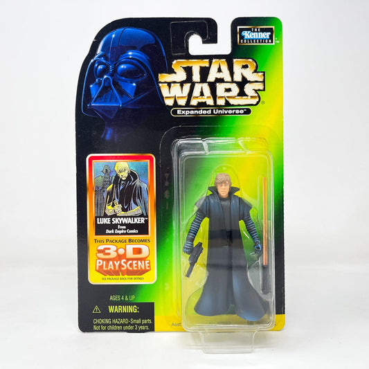 Vintage Hasbro Star Wars Mid MOC Expanded Universe Luke Skywalker - Hasbro Power of the Force 2