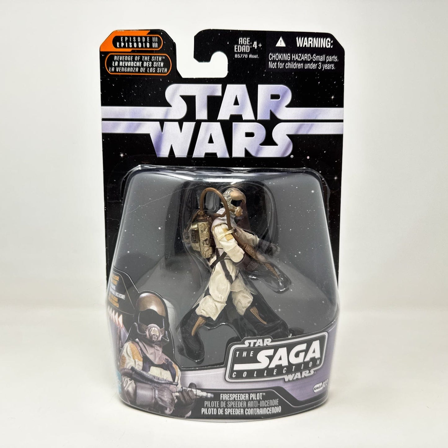 Vintage Hasbro Star Wars Mid MOC Firespeeder Pilot #22 - Hasbro Saga Collection (2006)