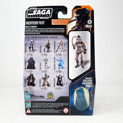 Vintage Hasbro Star Wars Mid MOC Firespeeder Pilot #22 - Hasbro Saga Collection (2006)