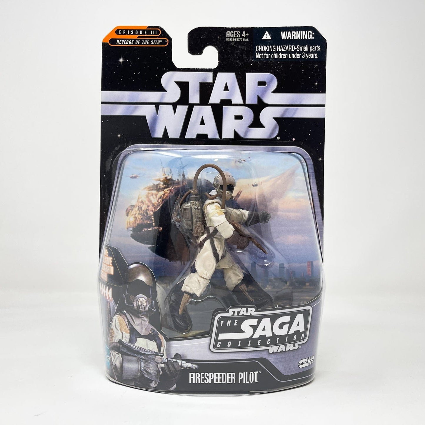 Vintage Hasbro Star Wars Mid MOC Firespeeder Pilot #22 - Hasbro Saga Collection (2006)