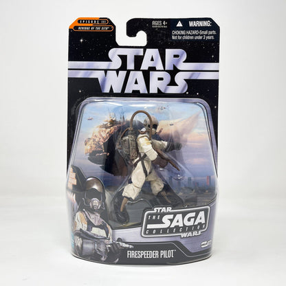 Vintage Hasbro Star Wars Mid MOC Firespeeder Pilot #22 - Hasbro Saga Collection (2006)