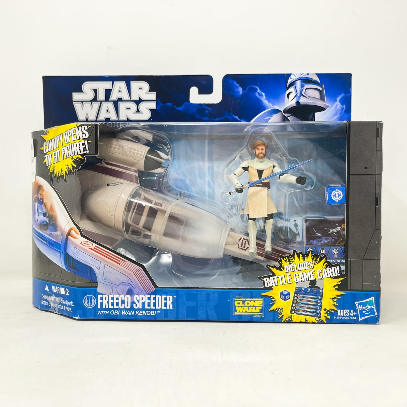 Freeco Speeder with Obi-Wan Kenobi – Hasbro Star Wars The Clone