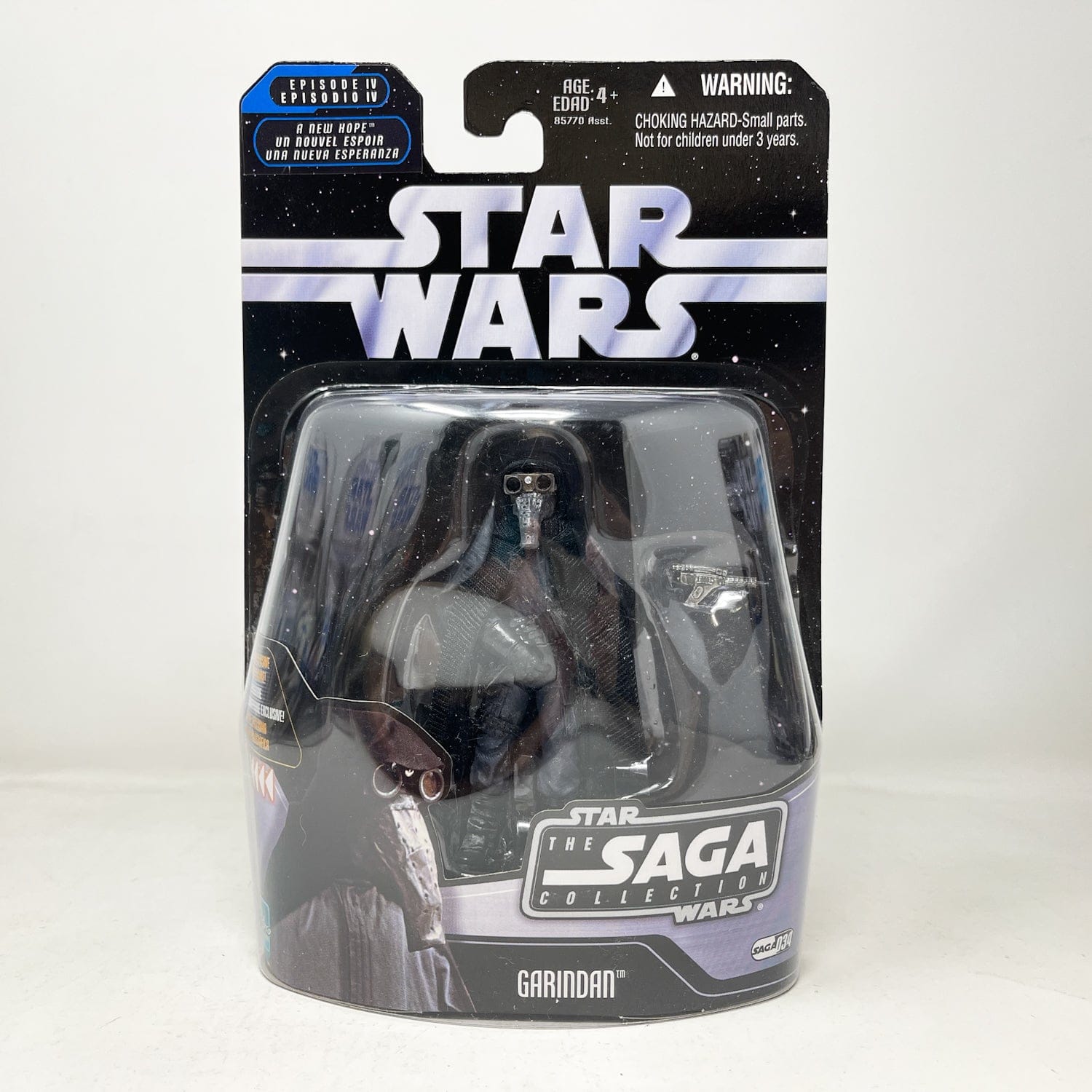 Vintage Hasbro Star Wars Mid MOC Garindan #34 - Hasbro Saga Collection (2006)