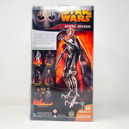 Vintage Hasbro Star Wars Mid MOC General Grievous 12" Figure – Hasbro Star Wars Revenge of the Sith (2005)