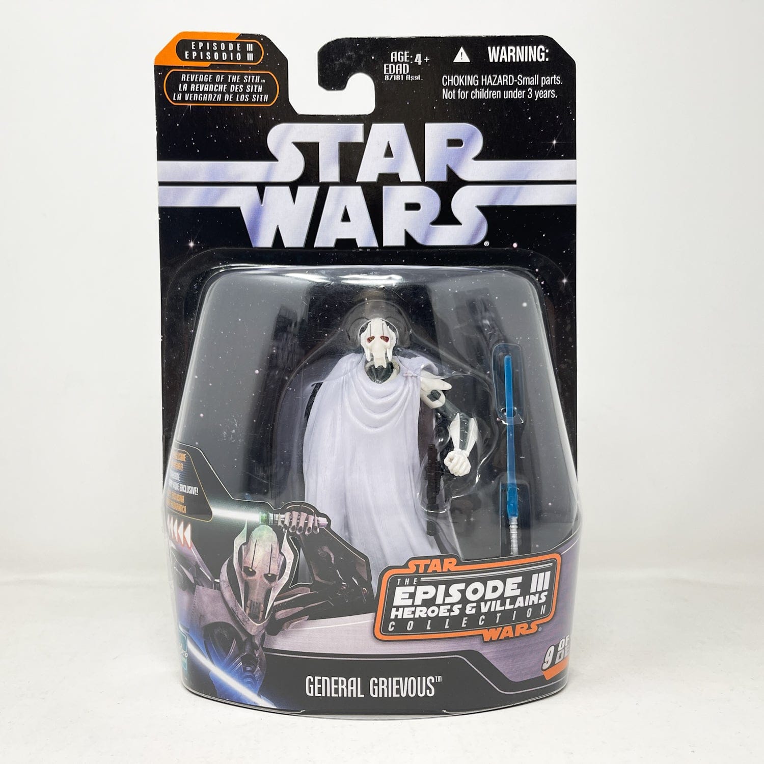 Vintage Hasbro Star Wars Mid MOC General Grievous #9 of 12 - Hasbro Saga Collection (2007)