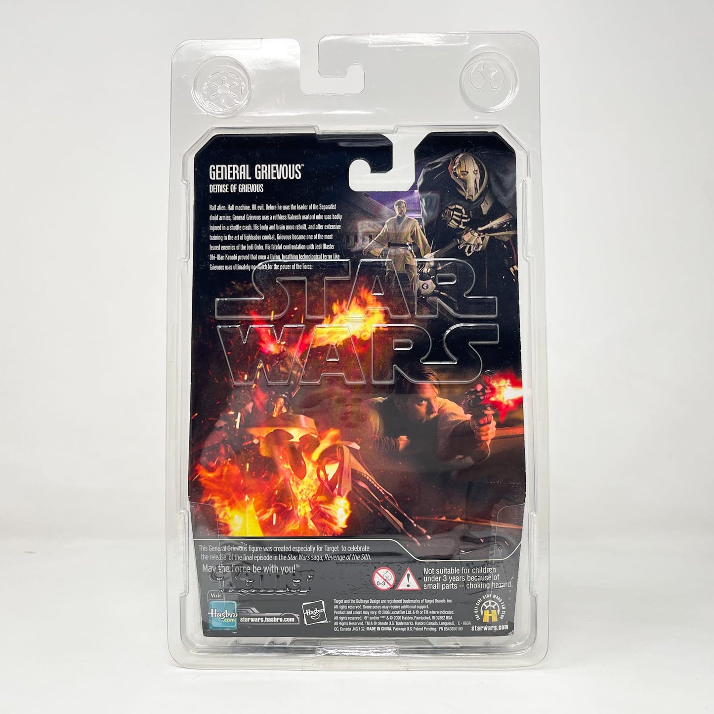 Vintage Hasbro Star Wars Mid MOC General Grievous (Demise of Grievous) - Hasbro Saga Collection (2006)