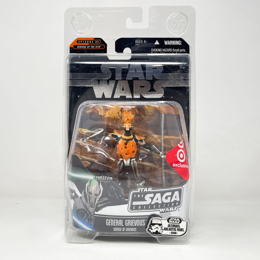 Vintage Hasbro Star Wars Mid MOC General Grievous (Demise of Grievous) - Hasbro Saga Collection (2006)