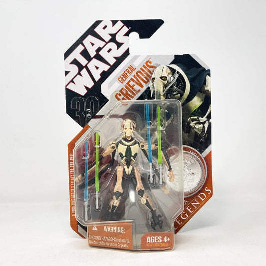 Vintage Hasbro Star Wars Mid MOC General Grievous - Hasbro 30th Anniversary Collection
