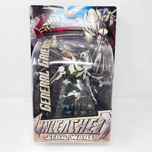 Vintage Hasbro Star Wars Mid MOC General Grievous - Hasbro Unleashed Collection (2003)