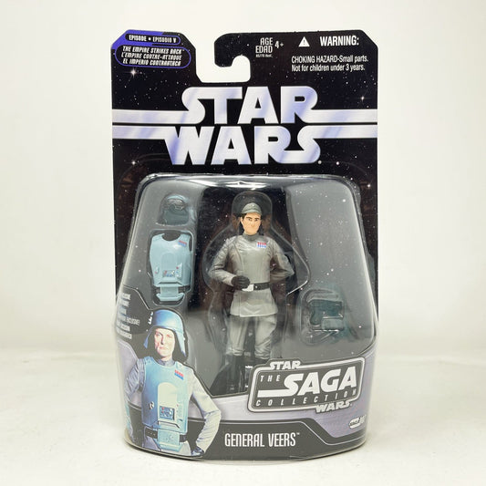 Vintage Hasbro Star Wars Mid MOC General Veers #07 - Hasbro Saga Collection (2006)
