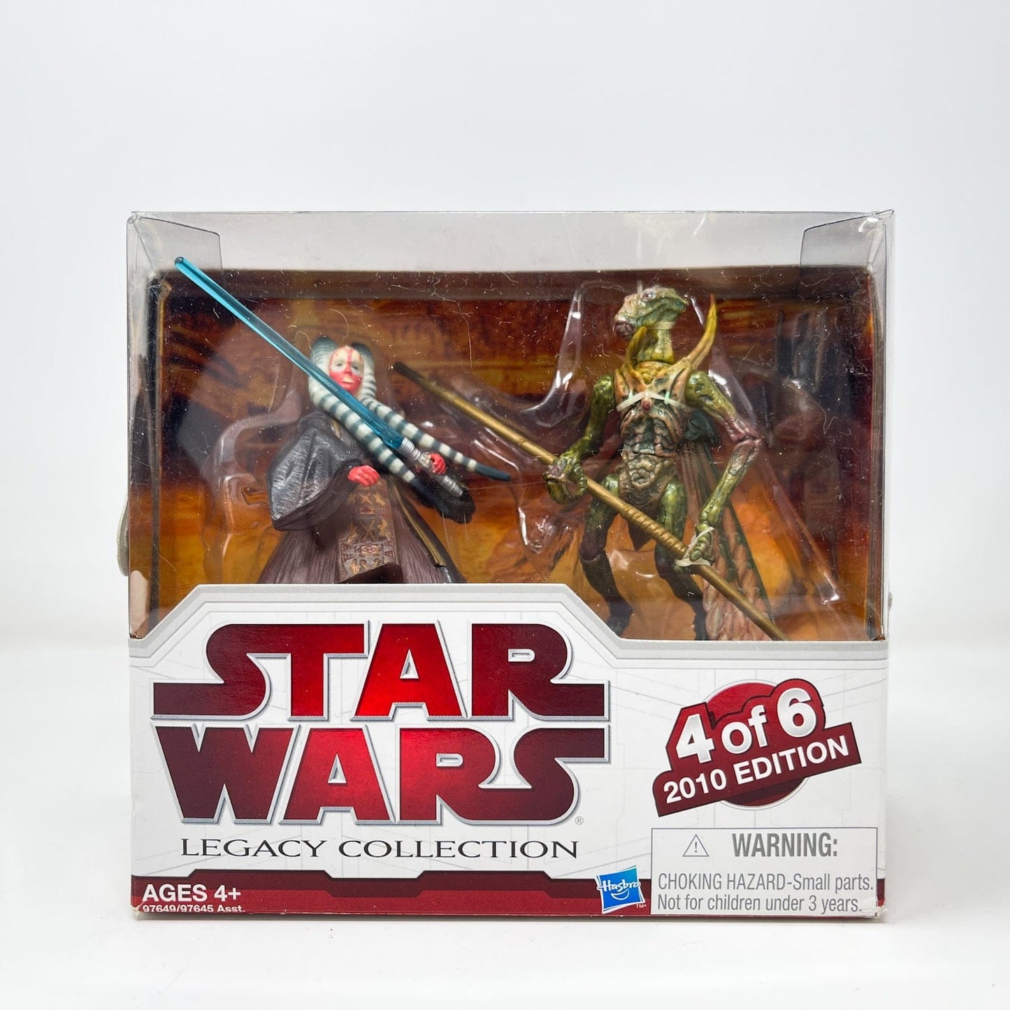 Vintage Hasbro Star Wars Mid MOC Geonosis Arena Showdown 2-Pack #4 - Hasbro Legacy Collection (2010)