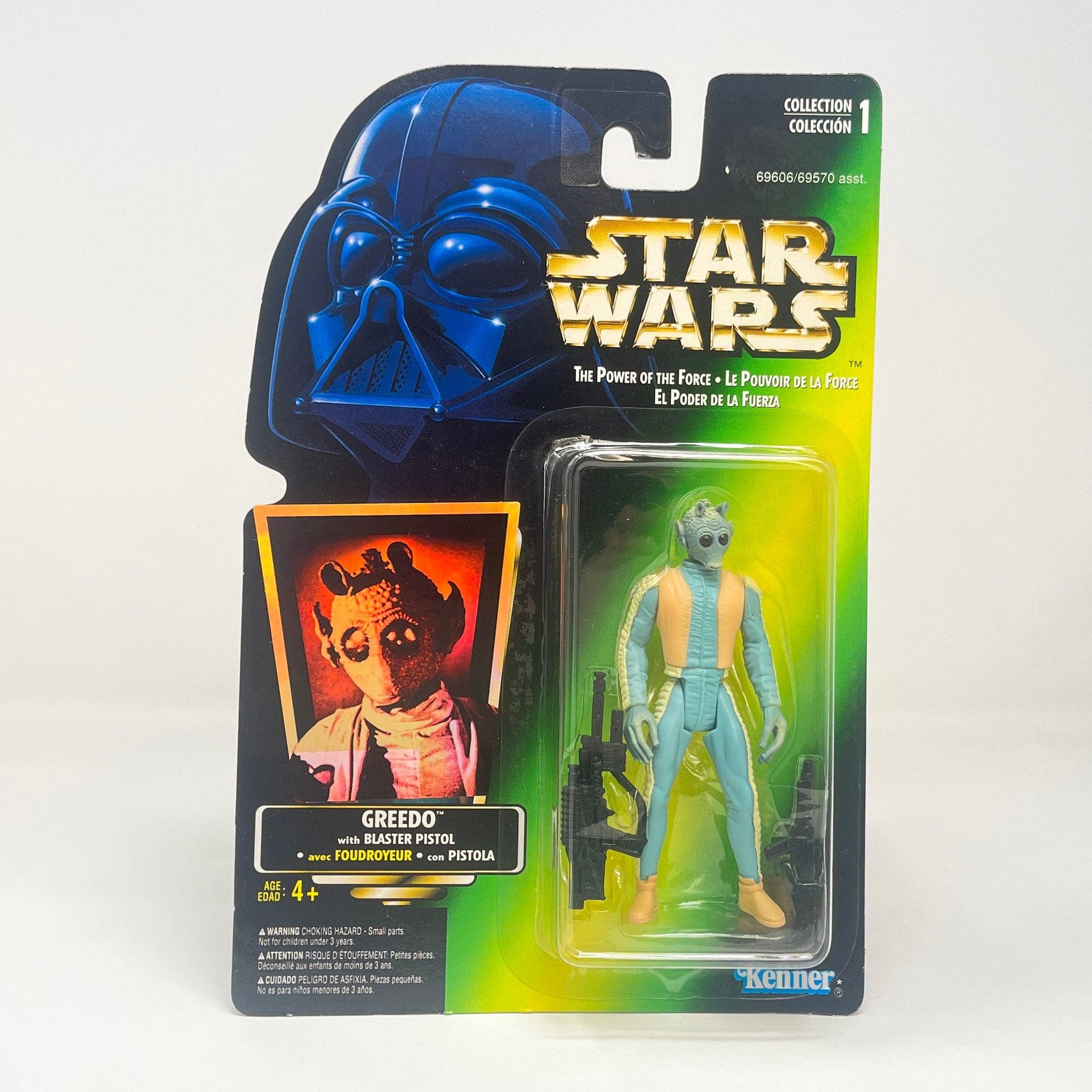 Greedo- Kenner 1996 Power of the Force (POTF2) Star Wars Action Figure