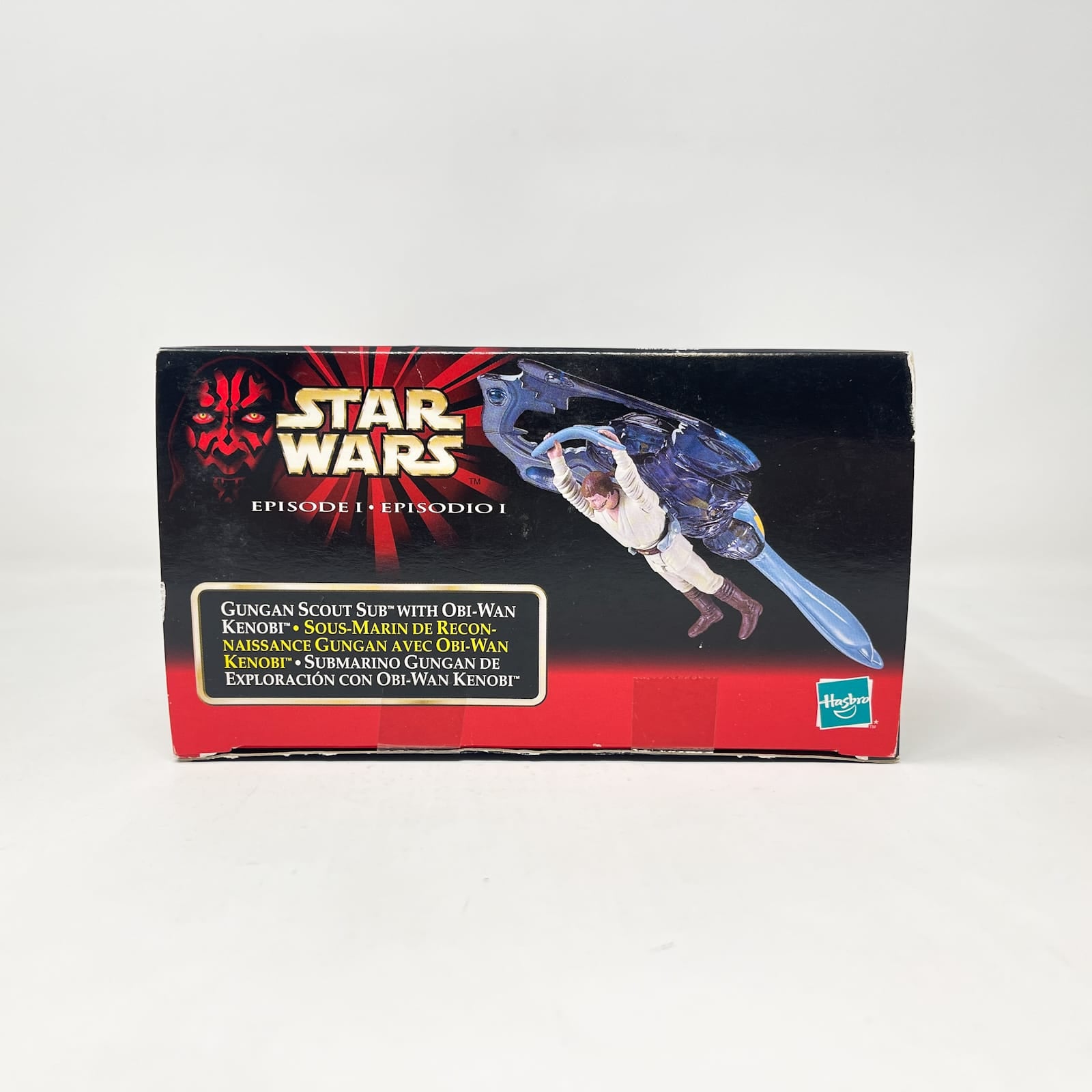 Vintage Hasbro Star Wars Mid MOC Gungan Scout Sub with Obi-Wan Kenobi - Hasbro The Phantom Menace (2000)