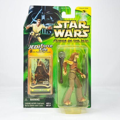 Vintage Hasbro Star Wars Mid MOC Gungan Warrior - Hasbro Power of the Jedi POTJ (2000)