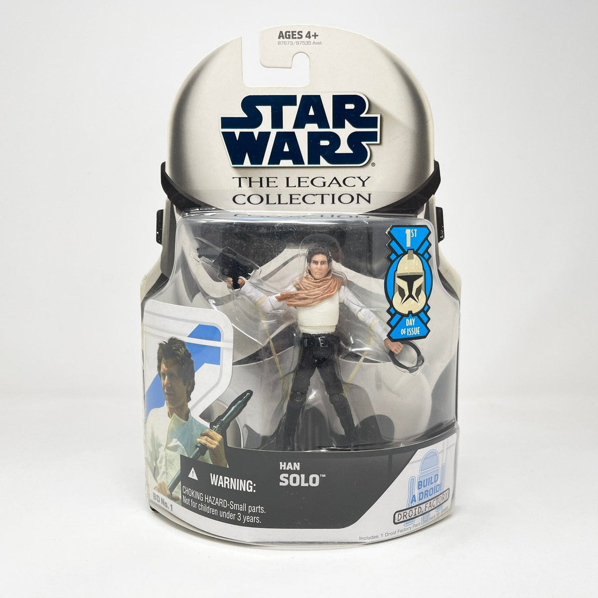 Han Solo (BD 1) - Hasbro 2008 Legacy Collection Star Wars Action 