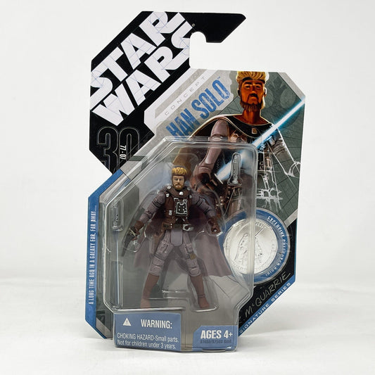 Vintage Hasbro Star Wars Mid MOC Han Solo (Concept) - Hasbro 30th Anniversary Collection