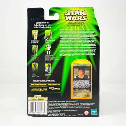 Vintage Hasbro Star Wars Mid MOC Han Solo (Death Star Escape) - Hasbro Power of the Jedi POTJ (2001)