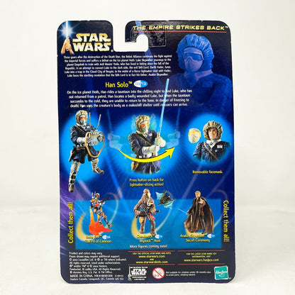 Vintage Hasbro Star Wars Mid MOC Han Solo (Hoth Rescue) #03-13 - Hasbro SAGA Series 3.75"