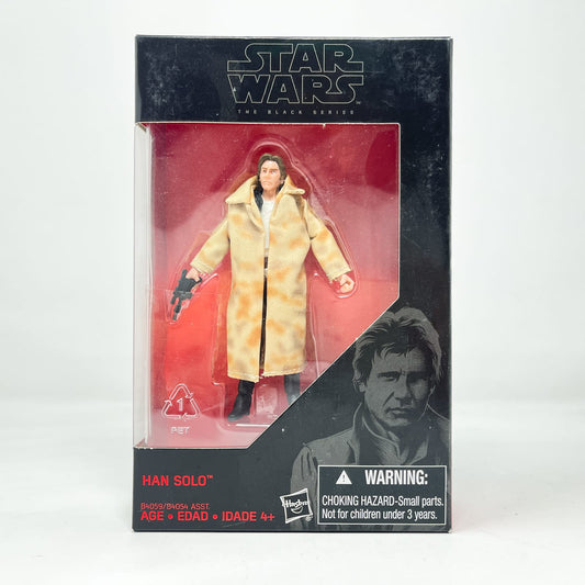 Vintage Hasbro Star Wars Mid MOC Han Solo (ROTJ) - Hasbro Black Series 3.75" Walmart (2015)