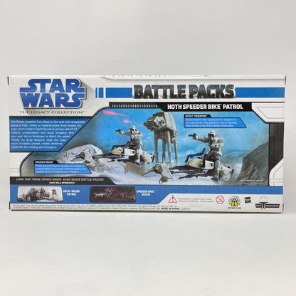 Vintage Hasbro Star Wars Mid MOC Hoth Speeder Bike Patrol Battle Pack - Hasbro Legacy Collection (2008)