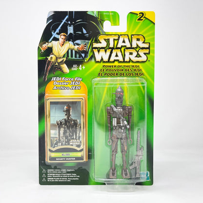 Vintage Hasbro Star Wars Mid MOC IG-88 (Bounty Hunter) - Hasbro Power of the Jedi POTJ (2000)