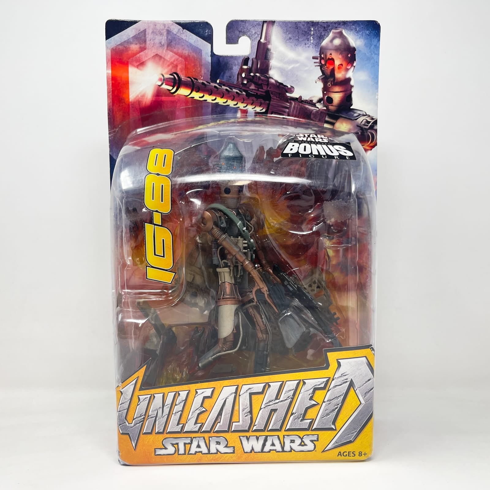 Vintage Hasbro Star Wars Mid MOC IG-88 - Hasbro Unleashed Collection (2004)