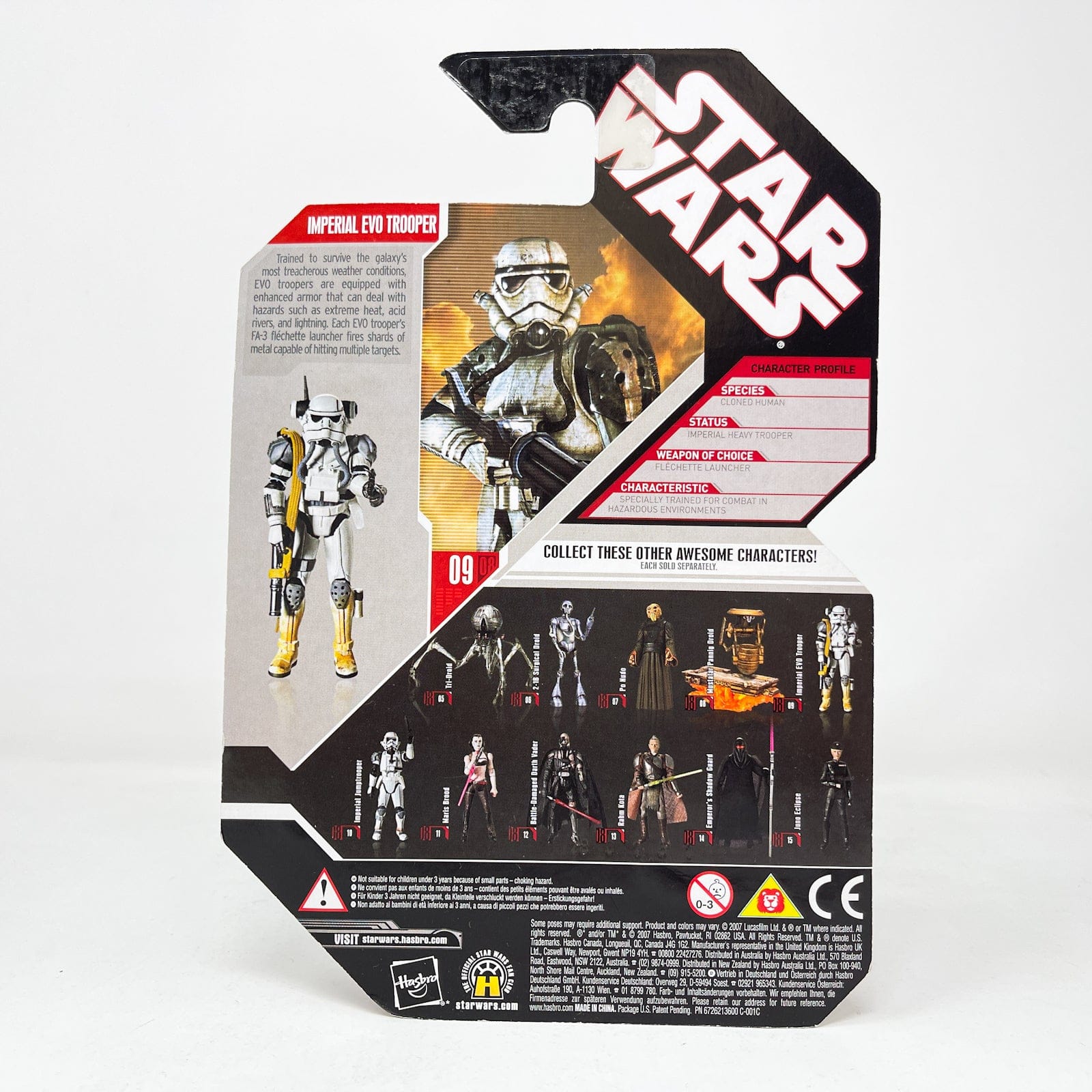 Vintage Hasbro Star Wars Mid MOC Imperial EVO Trooper - Hasbro 30th Anniversary Collection 3.75"