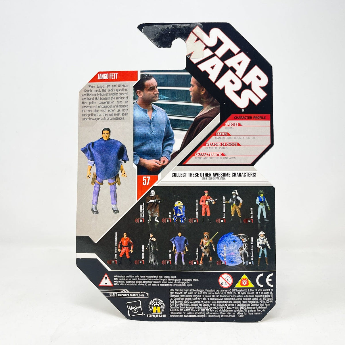 Jango Collection Jango Fett #57 – Hasbro 30th Anniversary Collection 3.75