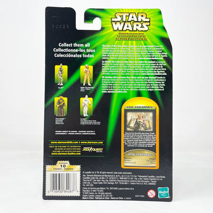 Vintage Hasbro Star Wars Mid MOC Jar Jar Binks (Tatooine) - Hasbro Power of the Jedi POTJ (2001)