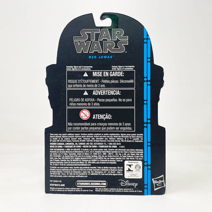 Vintage Hasbro Star Wars Mid MOC Jawas #20 - Hasbro 3.75" Black Series Blue Line (2015)