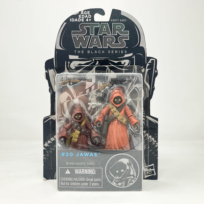 Vintage Hasbro Star Wars Mid MOC Jawas #20 - Hasbro 3.75" Black Series Blue Line (2015)