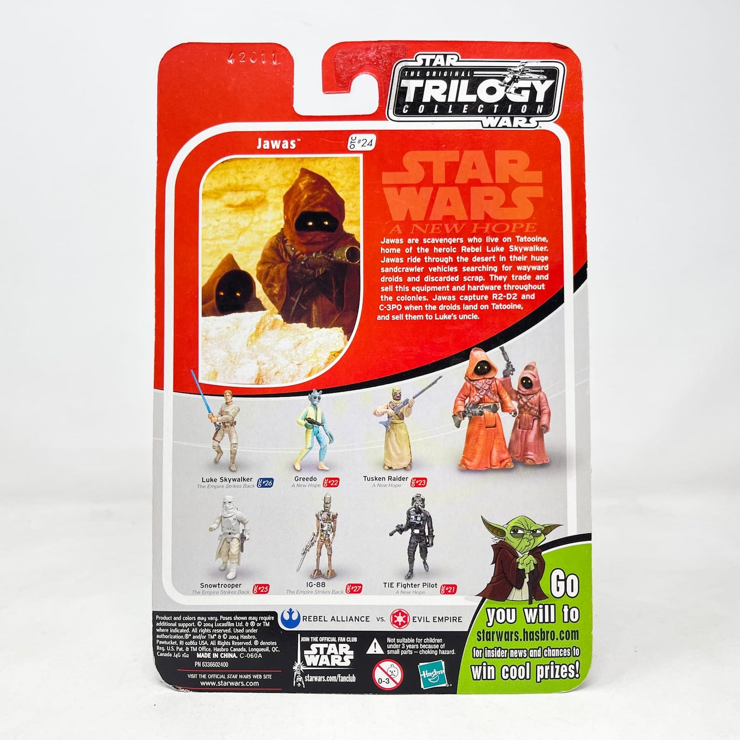 Vintage Hasbro Star Wars Mid MOC Jawas OTC-24 - Hasbro Original Trilogy Collection (2004)