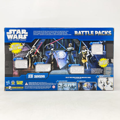 Vintage Hasbro Star Wars Mid MOC Jedi Showdown Battle Pack – Hasbro Star Wars The Clone Wars (2010)
