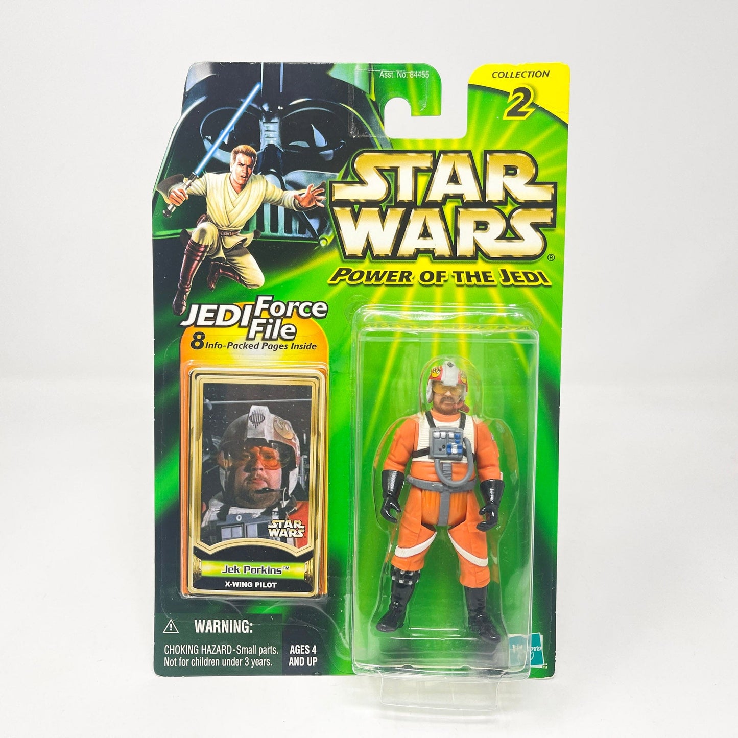 Vintage Hasbro Star Wars Mid MOC Jek Porkins (X-Wing Pilot) - Kenner Power of the Jedi (POTJ) Star Wars Action Figure