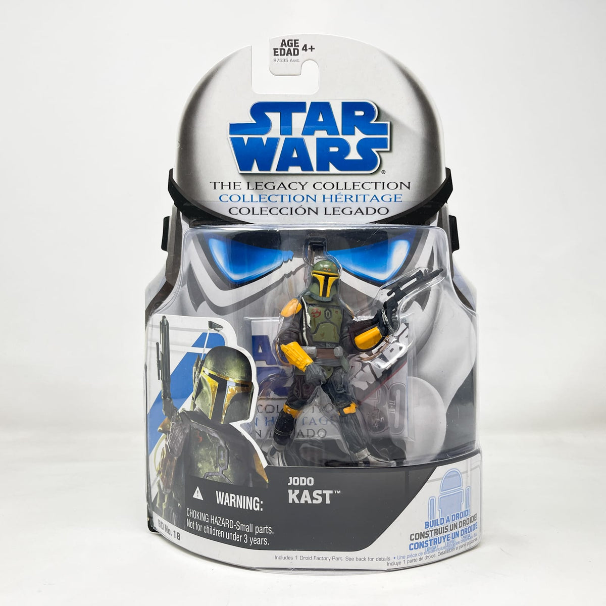 Vintage Hasbro Star Wars Mid MOC Jodo Kast BD 18 - Hasbro Legacy Collection (2008)