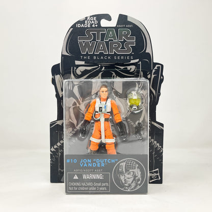 Vintage Hasbro Star Wars Mid MOC Jon Dutch Vander #10 - Hasbro 3.75" Black Series Blue Line (2015)