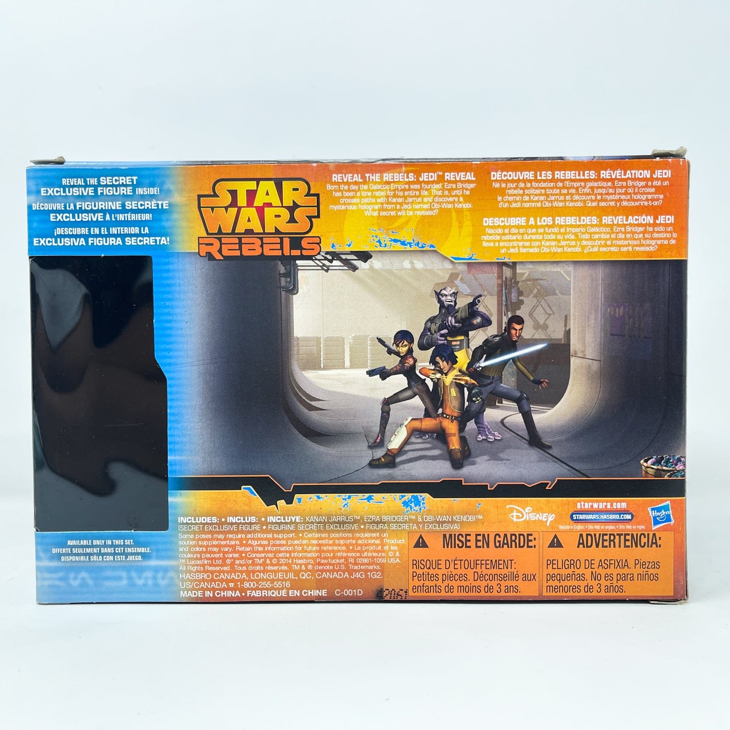 Kanan Jarrus & Ezra Bridger & Mystery Figure – Hasbro Rebels 3.75