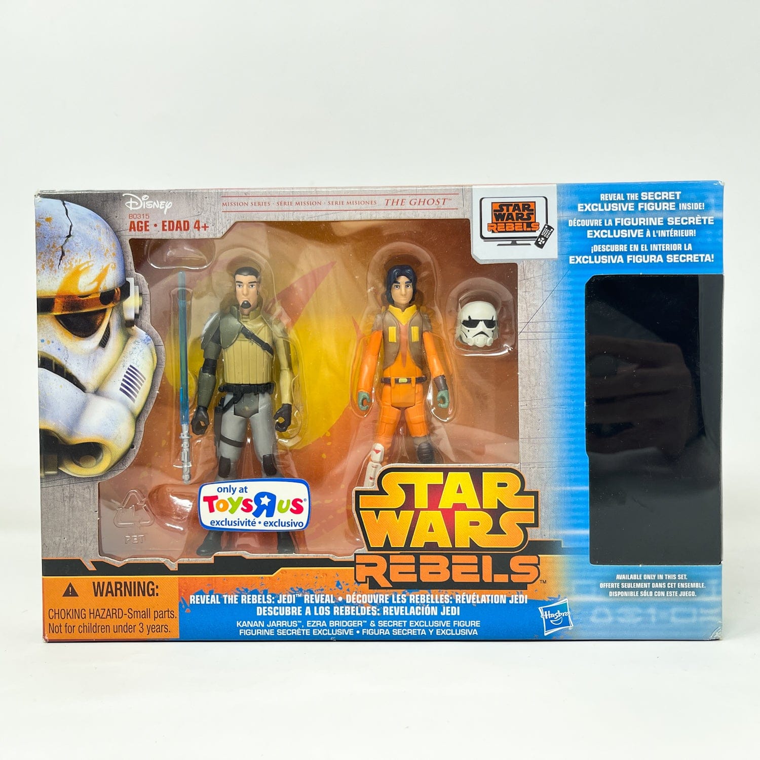 Kanan Jarrus & Ezra Bridger & Mystery Figure – Hasbro Rebels 3.75